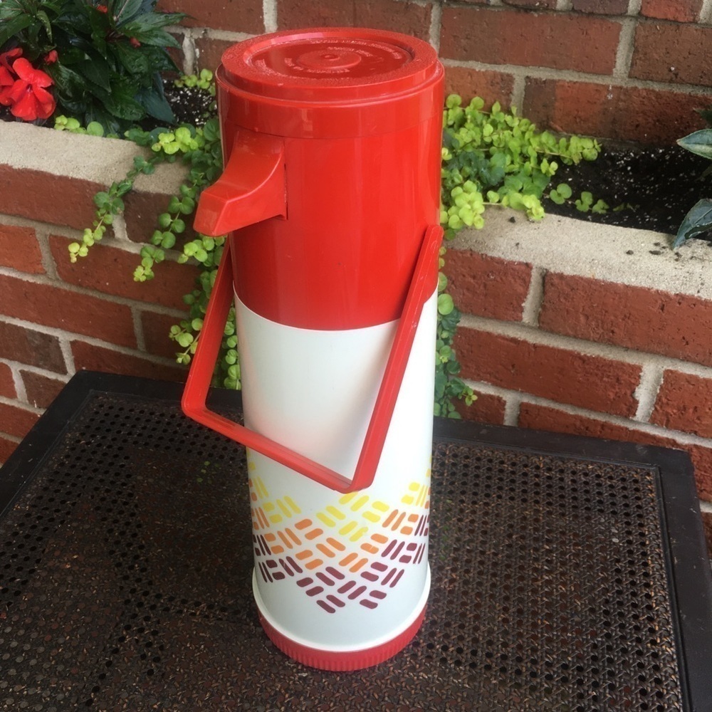 *Vintage* Boho Aladdin Thermos Picnic Woodsy